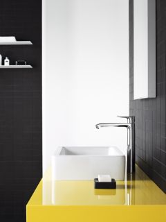 Смеситель Hansgrohe Metris 31082000 для раковины с д/k